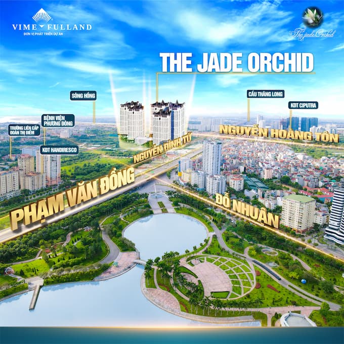 Vị trí dự án The Jade Orchid với liên kết vùng thuận tiện vô cùng
